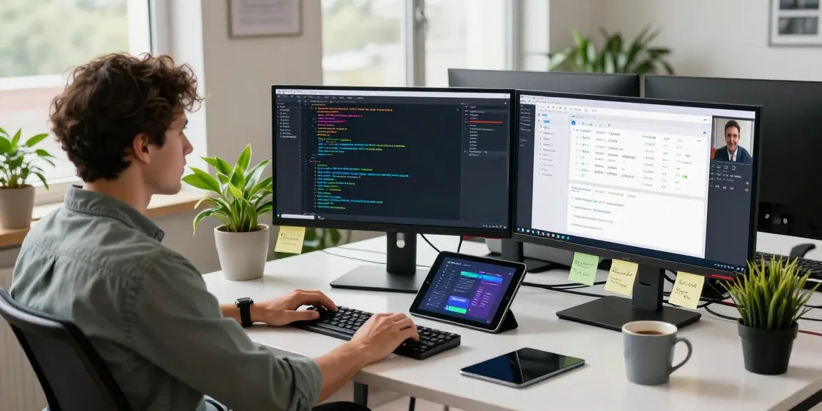 Collaborative software development environment showcasing WPS Official Website tools and productivity.